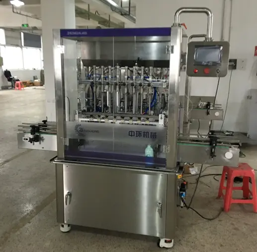 Shampoo lotion filling machine