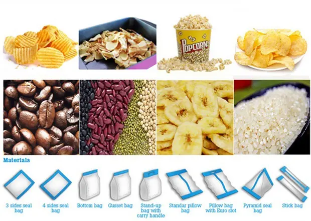 Granule pack machine