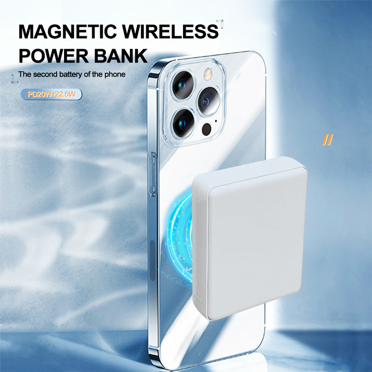 15W wireless magnetic power bank from China manufacturer