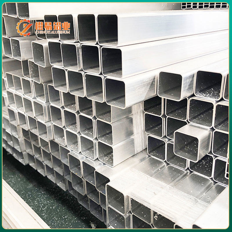 厂家现货 铝型材工业装饰铝合金 方管 背景墙用铝方通 国标材质 矩形方管