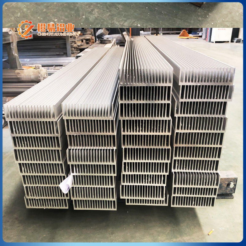 Customized high power tooth heat sink by manufacturer, extruded aluminum alloy heat sink