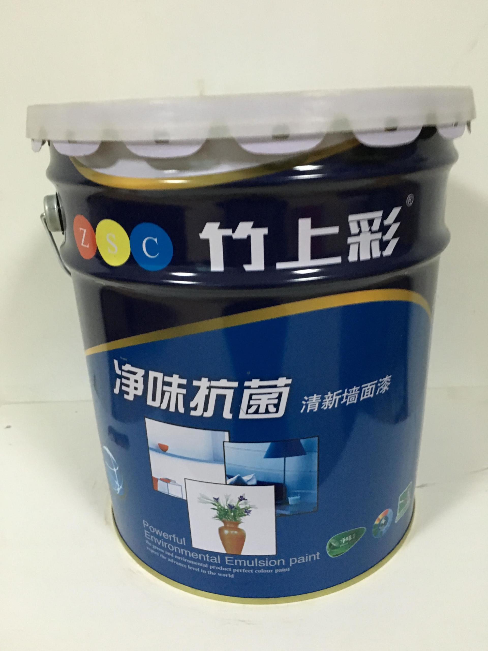 竹上彩净味抗菌墙面漆