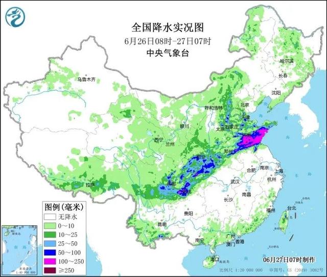 山东多地遭遇特大暴雨！