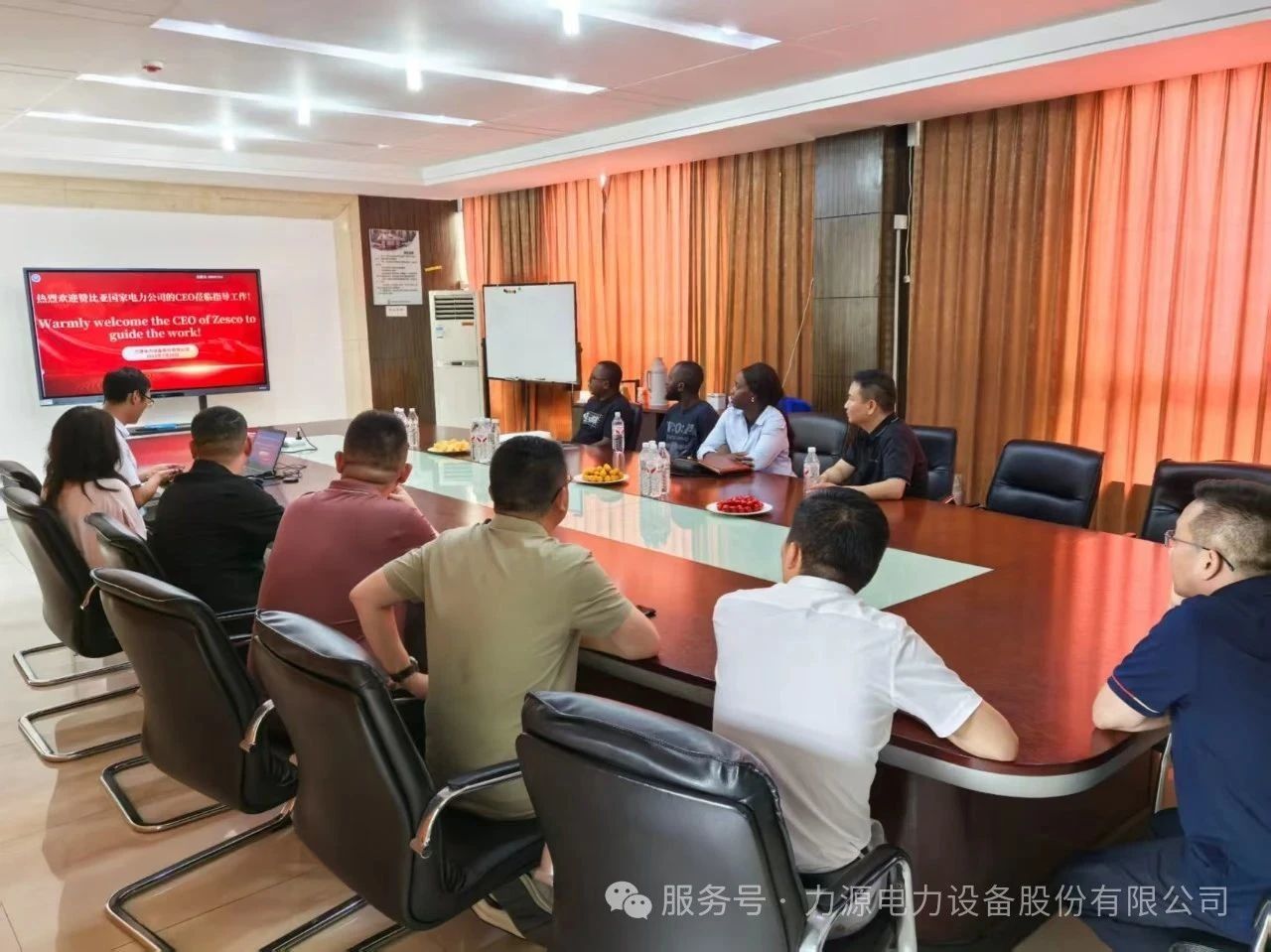 贊比亞國(guó)家電力公司CEO到訪(fǎng)力源電力，共商智能配電系統(tǒng)非洲應(yīng)用！
