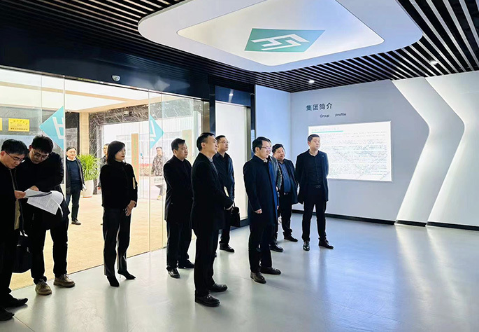 The leaders of Feixi County visited Liyuan Power for inspection and guidance