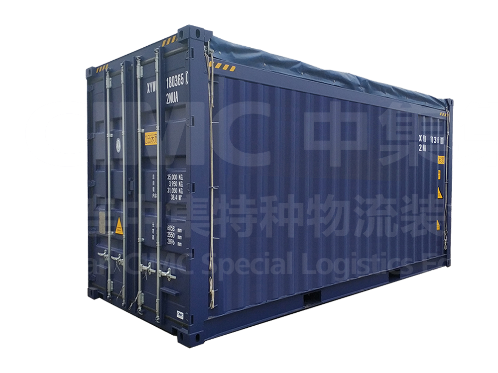 20 Ft 35 Tons Soft Open Top Steel Coil Container