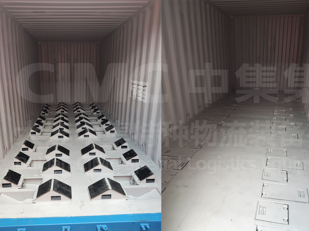 20 Ft Longitudinal Small Coil Steel Coil Container