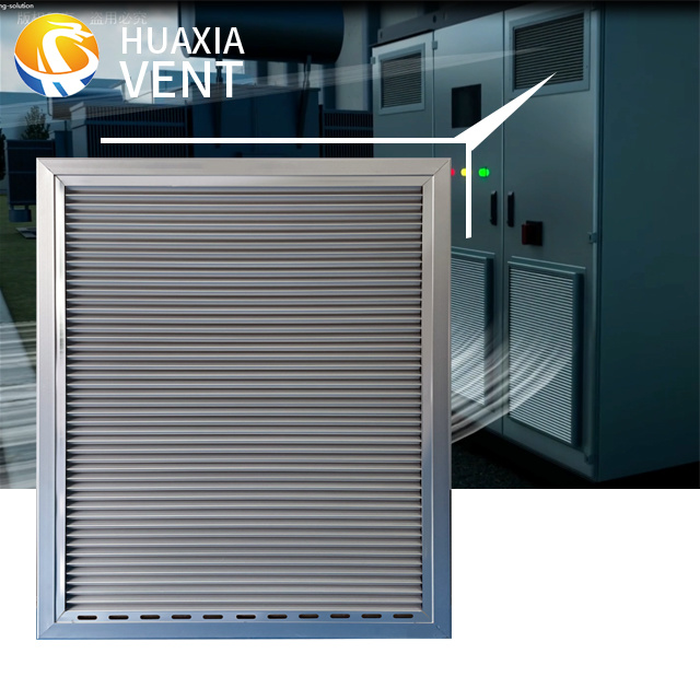 Outdoor ventilation of high protection shutter exterior air vent 