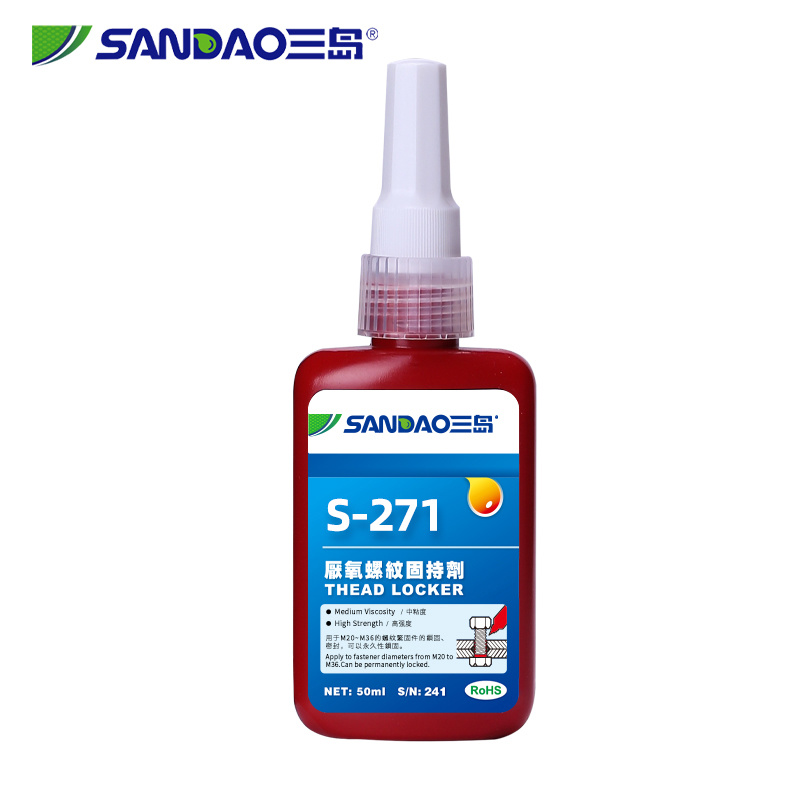S-271厌氧螺纹固化胶,合成树脂胶水的优缺点