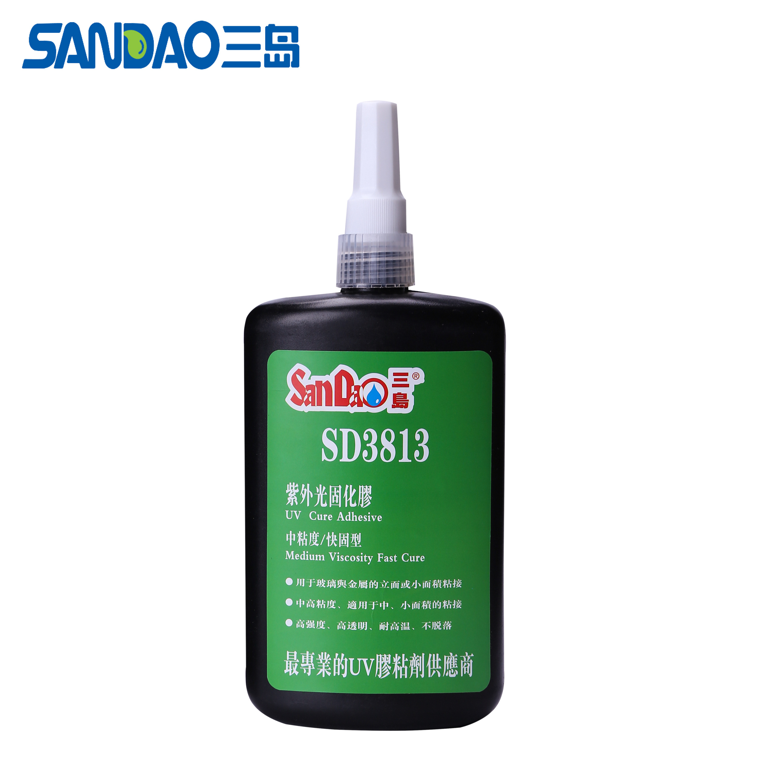 SD3813UV光固化无影胶,UV胶水最佳固化波长