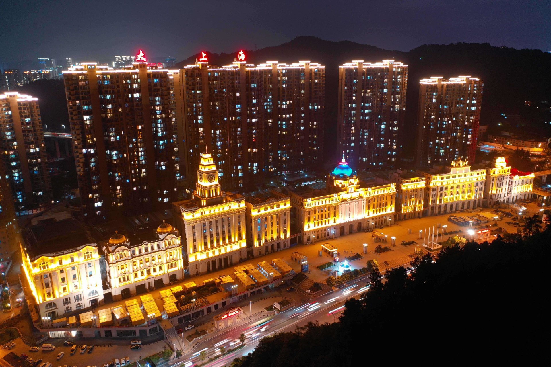 Wanda Plaza Lighting Project, Yunyan District, Guiyang