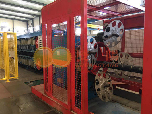 PP rope wrapping machine