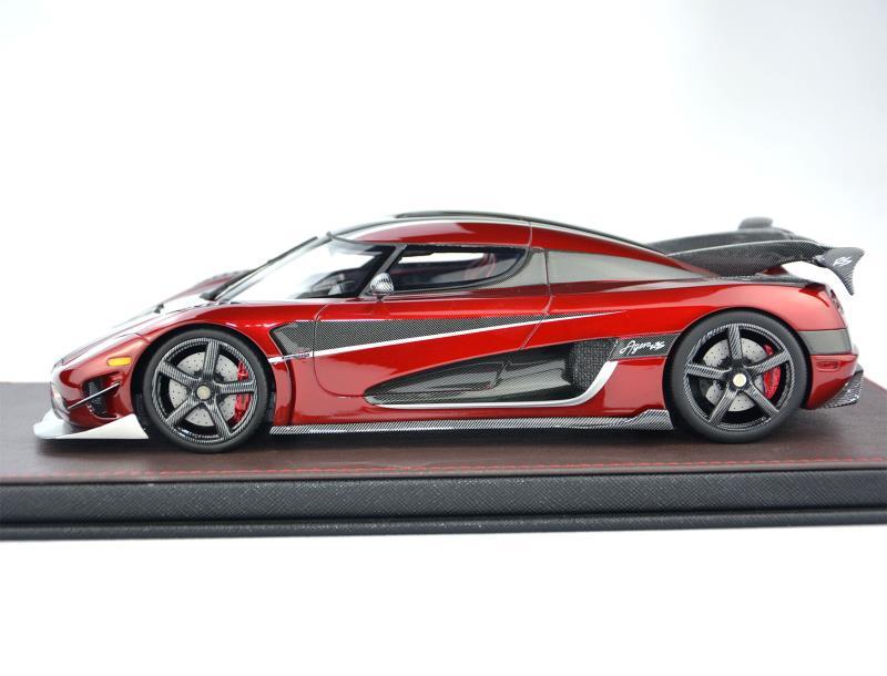 Frontiart 1:18 Koenigsegg Agera Rs Resin Scale Replica In Burgundy Red 