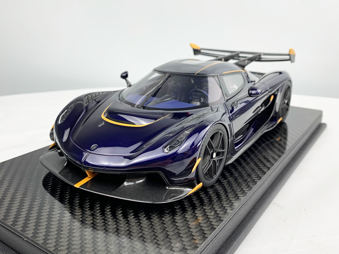 新品 FrontiArt 1/18 ケーニグセグ jesko ブラックカーボン Frontiart 1-18 Koenigsegg Jesko Absolut Carbon-FrontiArt