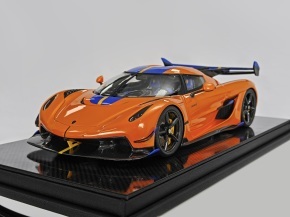 Frontiart 1/18 Koenigsegg Jesko Swedish flag yellow-FrontiArt
