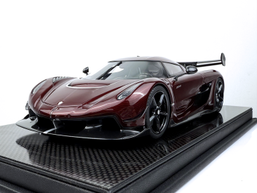 新品 FrontiArt ケーニグセグ jesko ワインレッドカーボン ミニカ FrontiArt Koenigsegg Jesko Chile Red - Limited 500 pcs – The