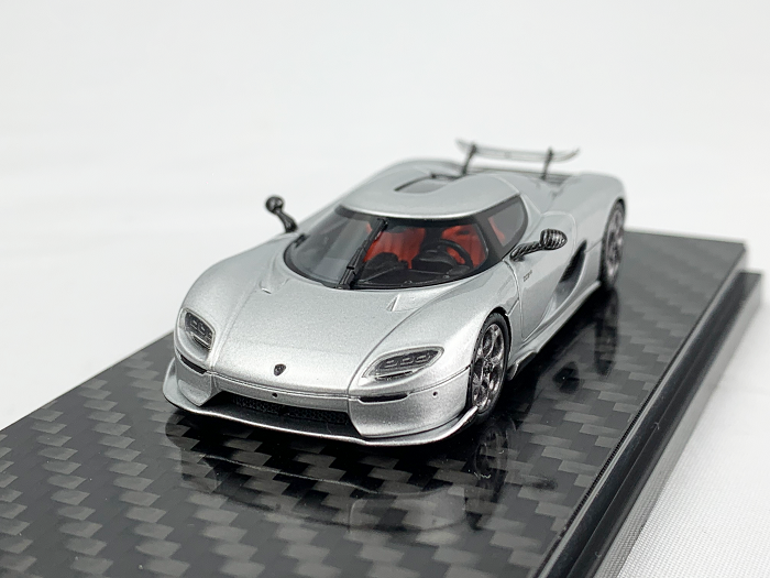 当店の記念日 Frontiart car-FrontiArt model resin Silver CC850 Koenigsegg 1/64 乗用車