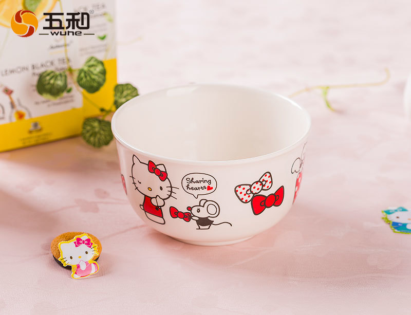 Hello Kitty Deep Bowl, Rice Bowl