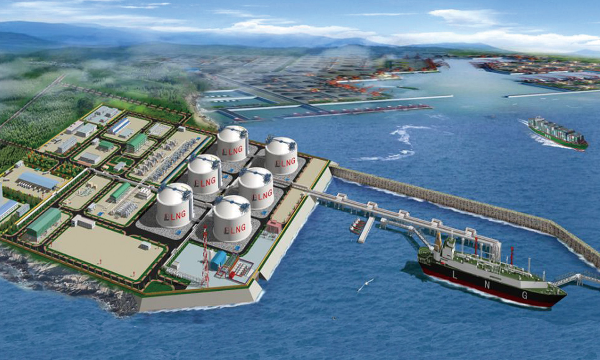 天津液化天然气(LNG)储罐项目