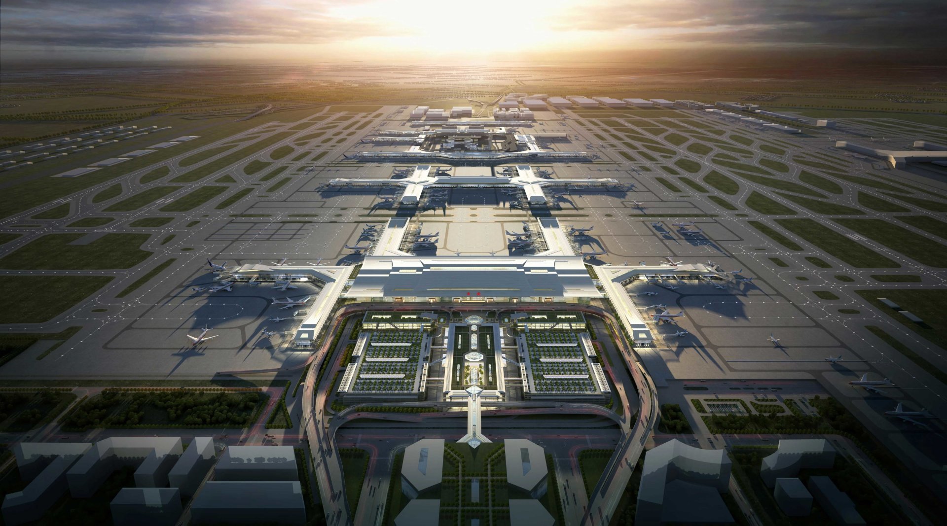 陕西西安咸阳国际机场T5航站楼项目