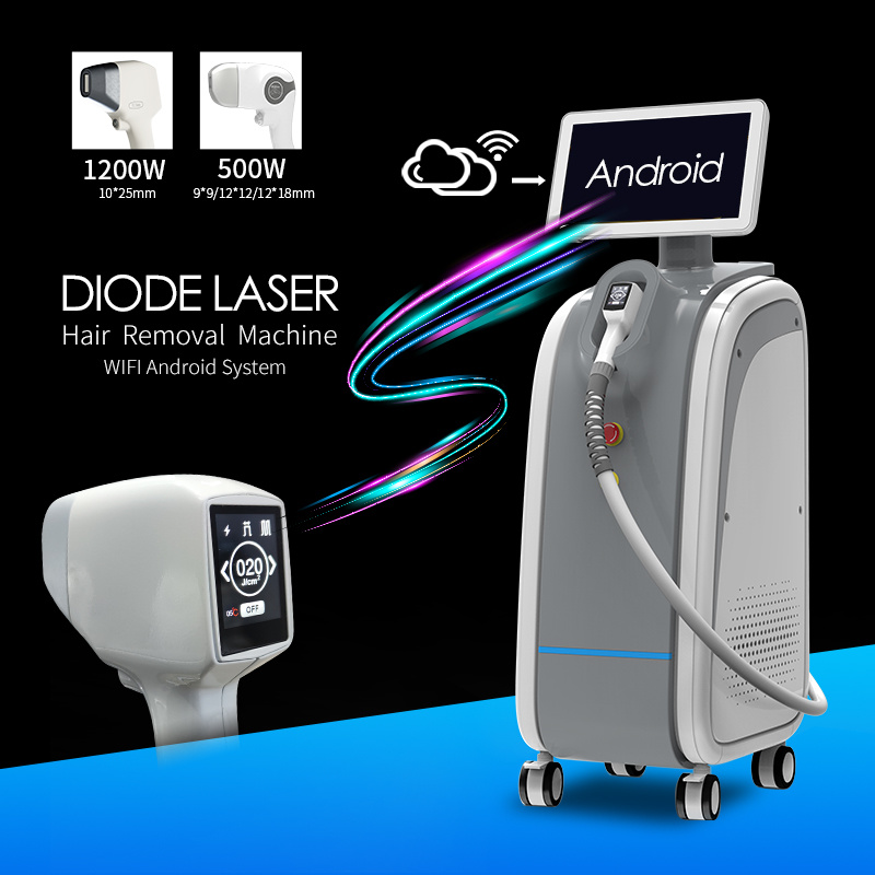 Painfree Diode Laser 808nm Hair Removal Machine