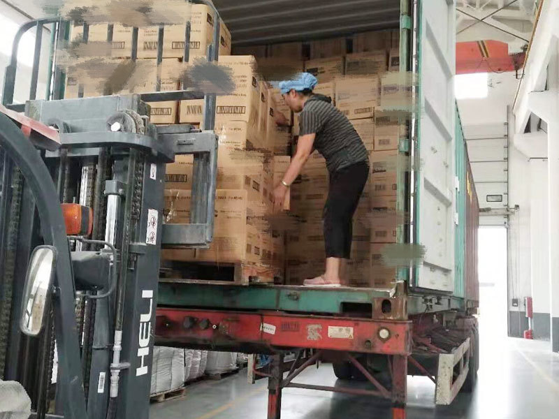 Forklift loading