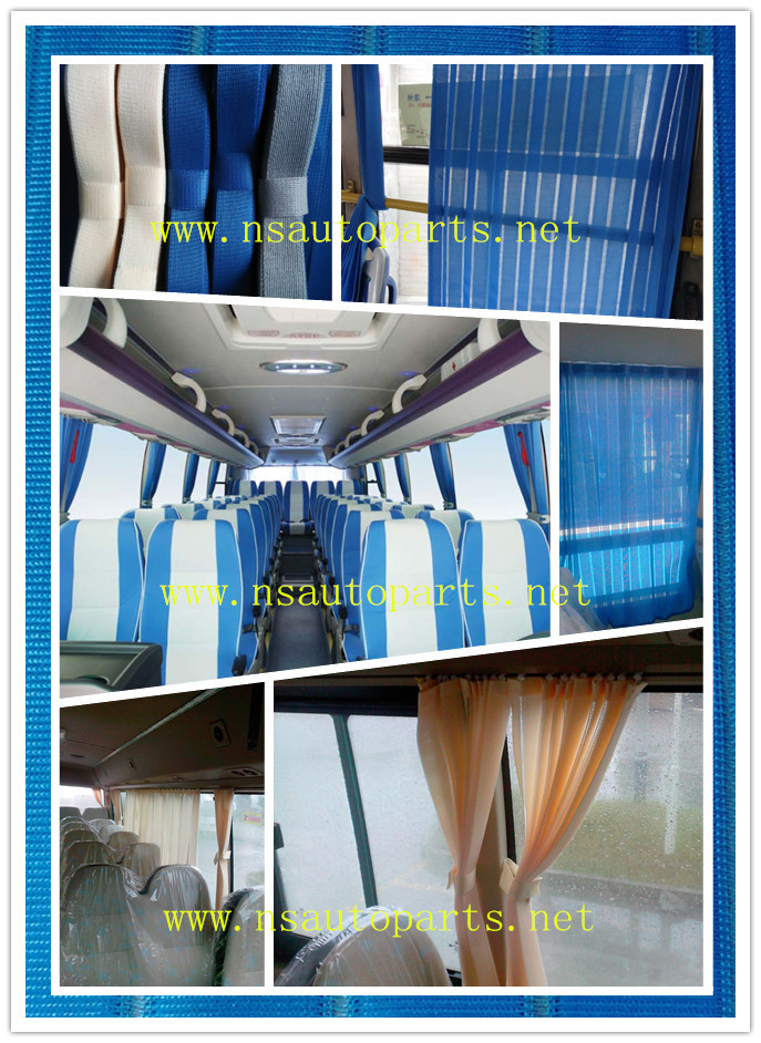 High quality curtain for bus, truck , train, boat etc. fire resistant, washable, sunscreen, non-deforming! Plenty of colors for choice! reasonable price, fast delivery!