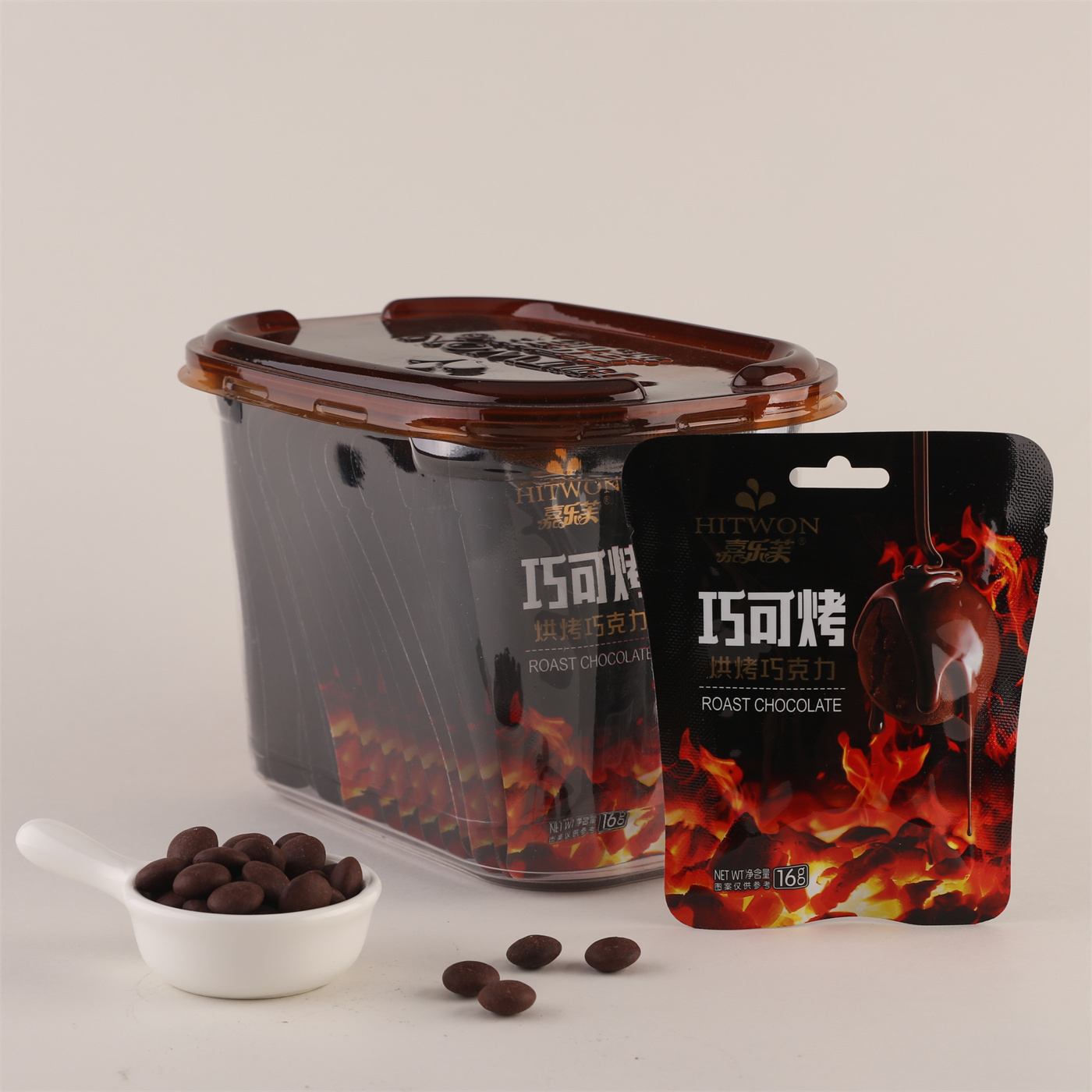 Roast chocolate bean