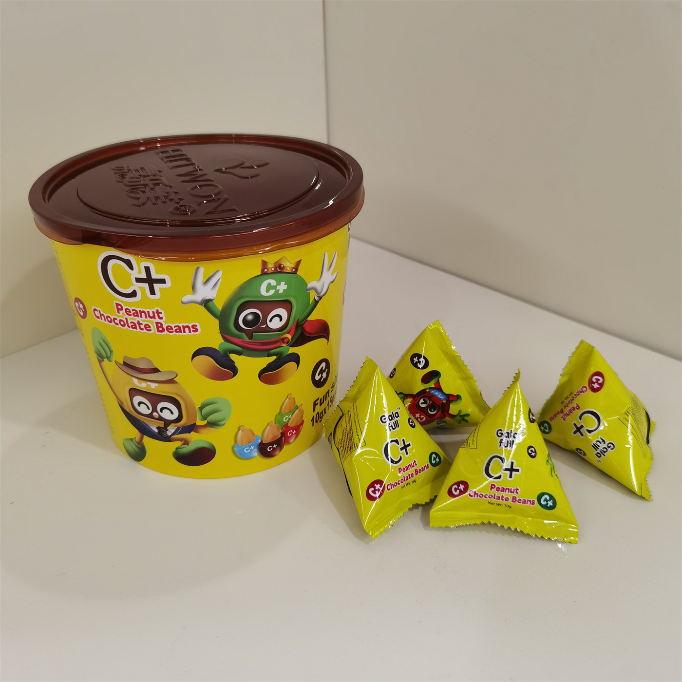 150gpeanut chocolate beans share size