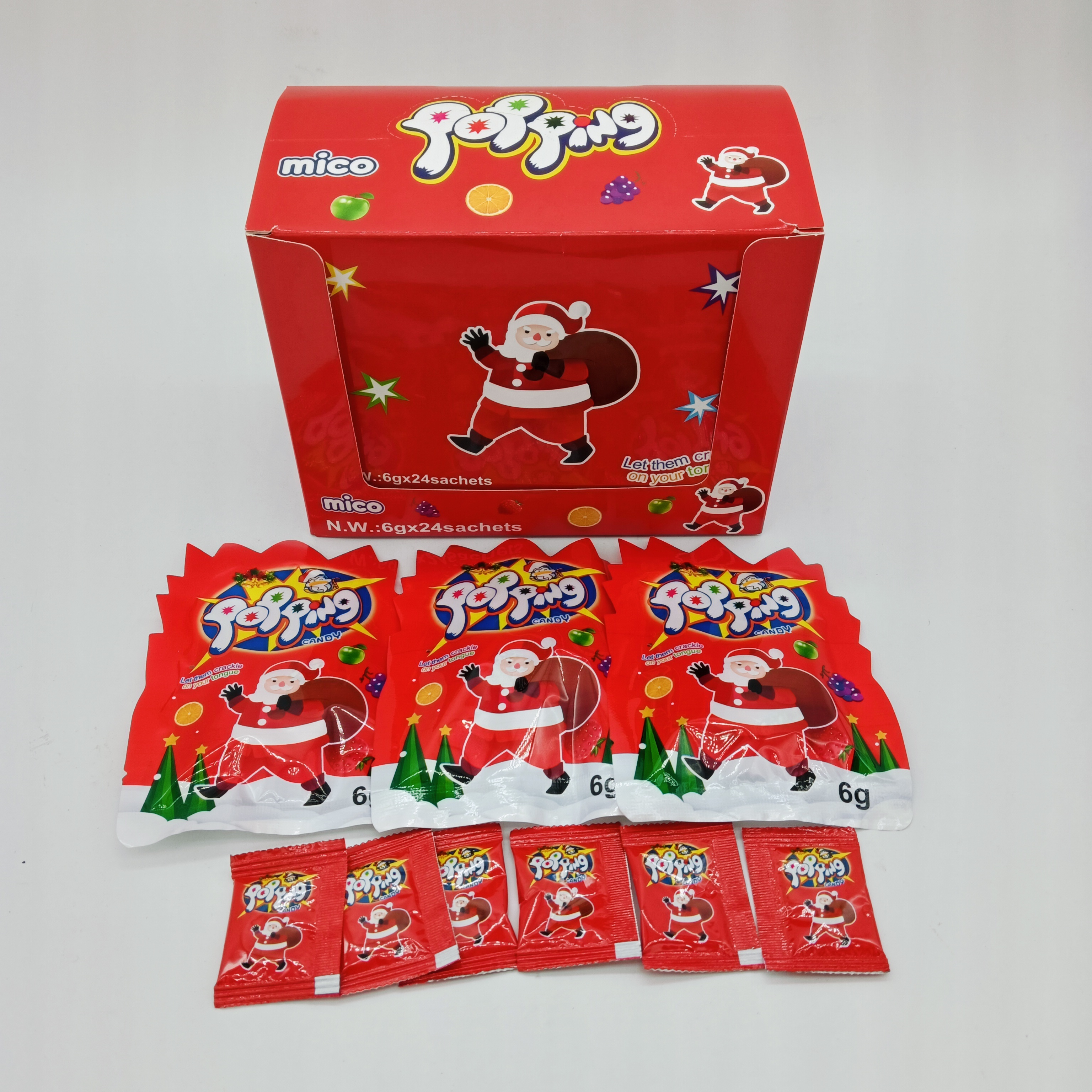 chocolate popping candy