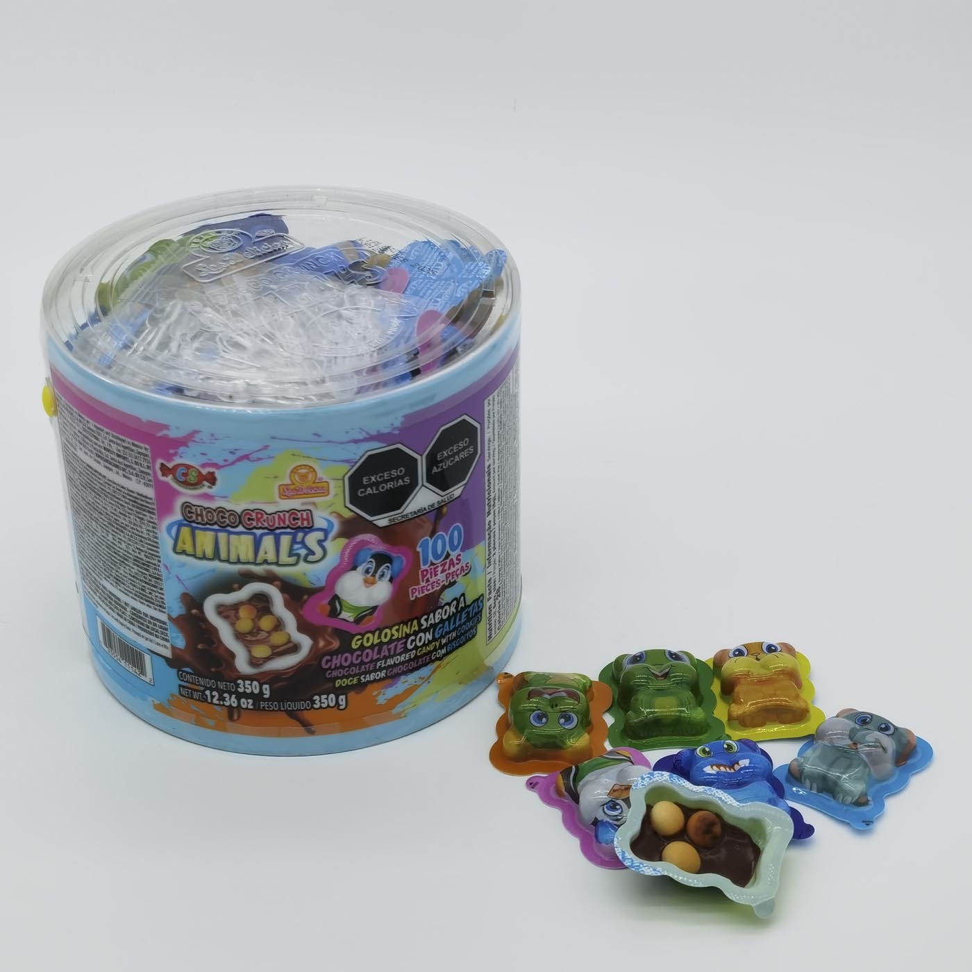Animal word chocolate biscut