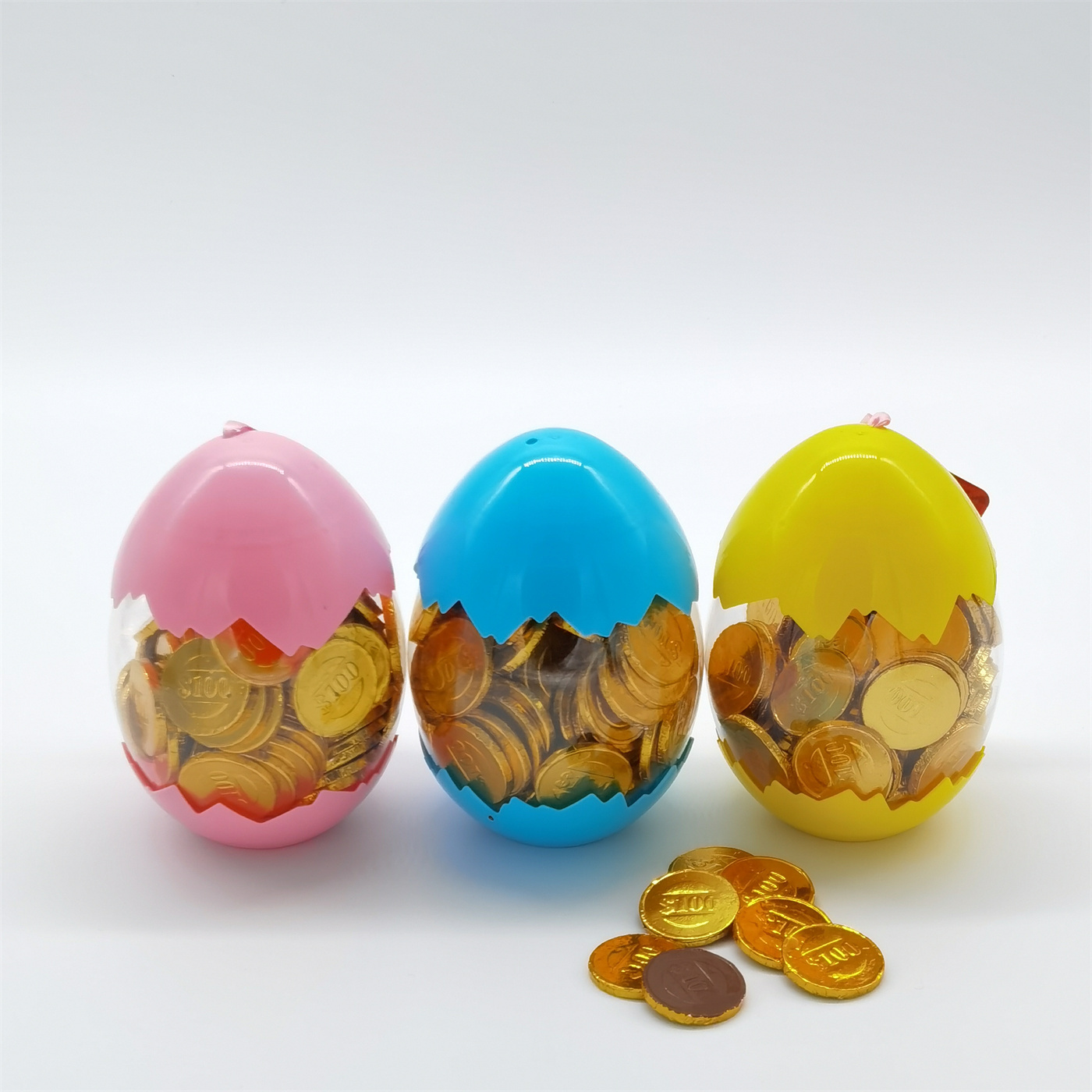100pcs Egg Choco Coin