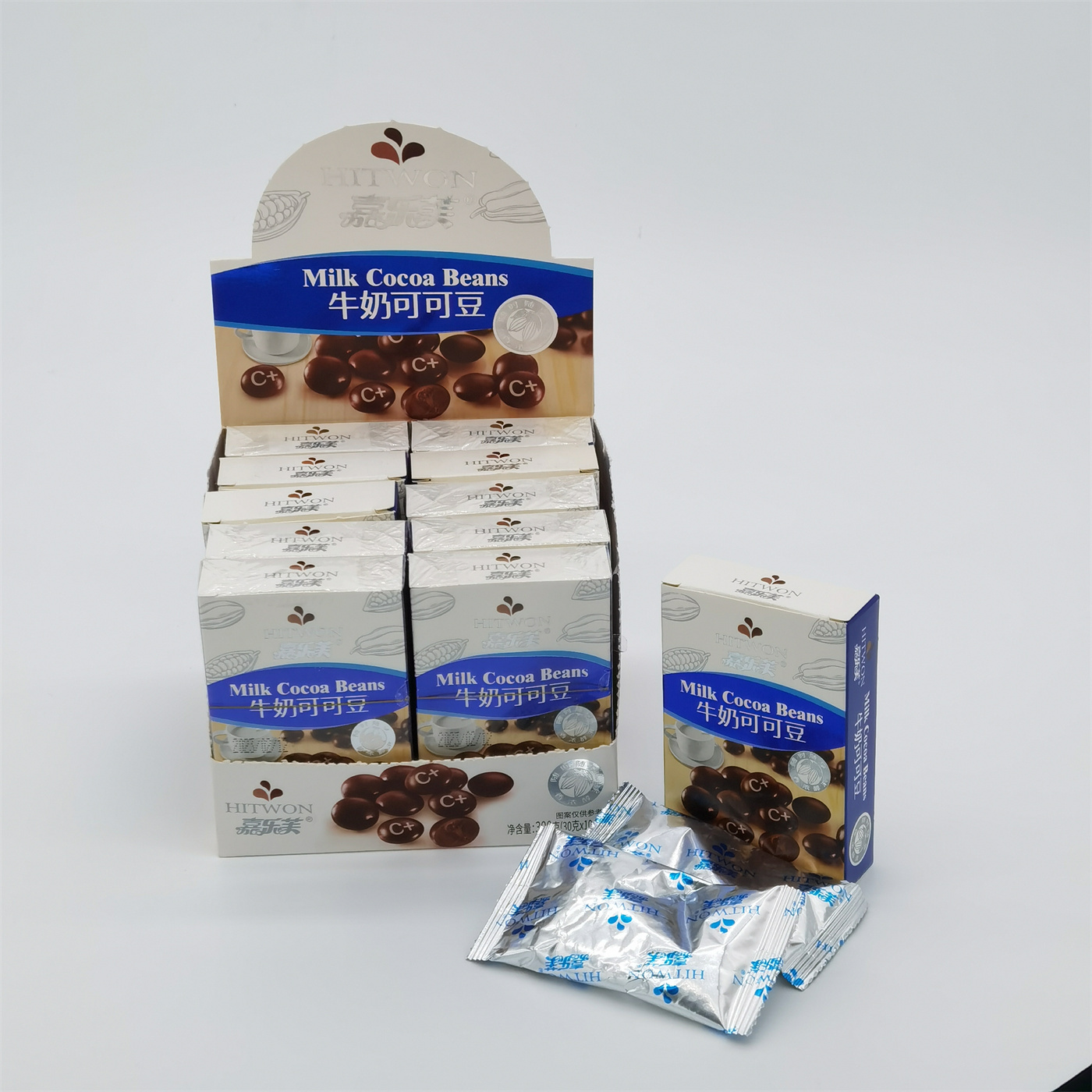 30g milk chocolate beans