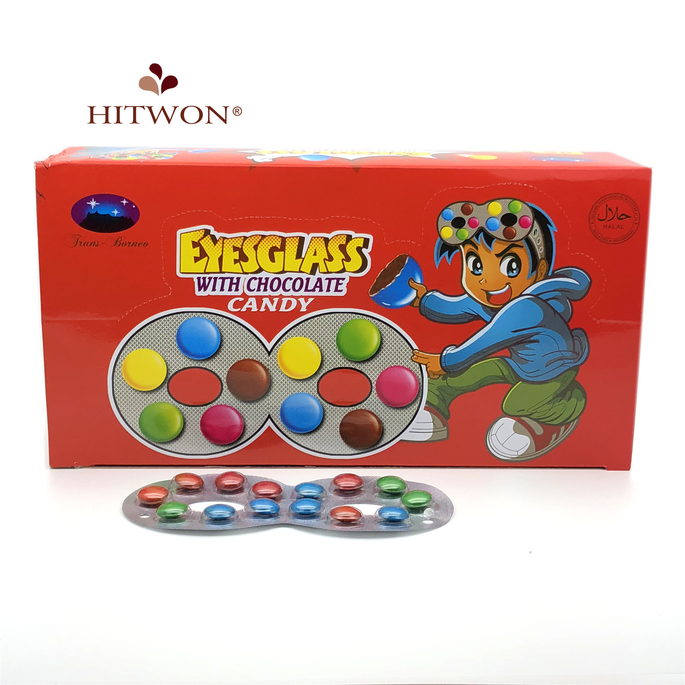 Eyeglass chocolate