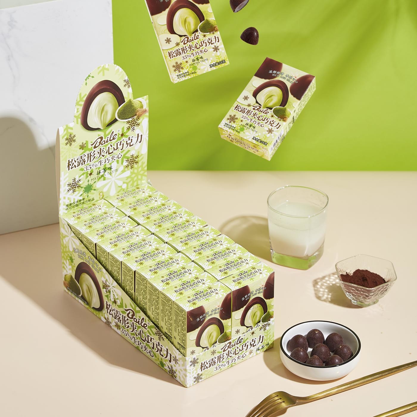 truffle chocolate(matcha)