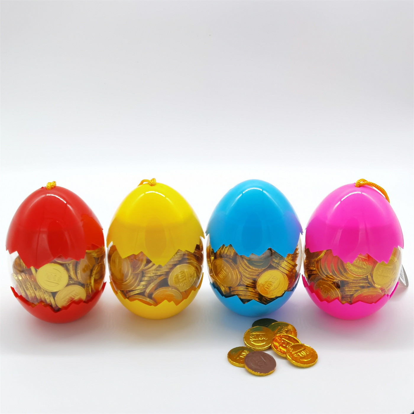 120pcs Egg Choco Coin