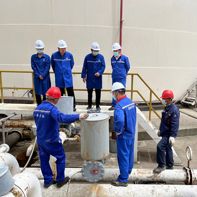 中石化江蘇南通江海油庫(kù)油罐清罐、浮盤密封拆除、危廢固廢處置
