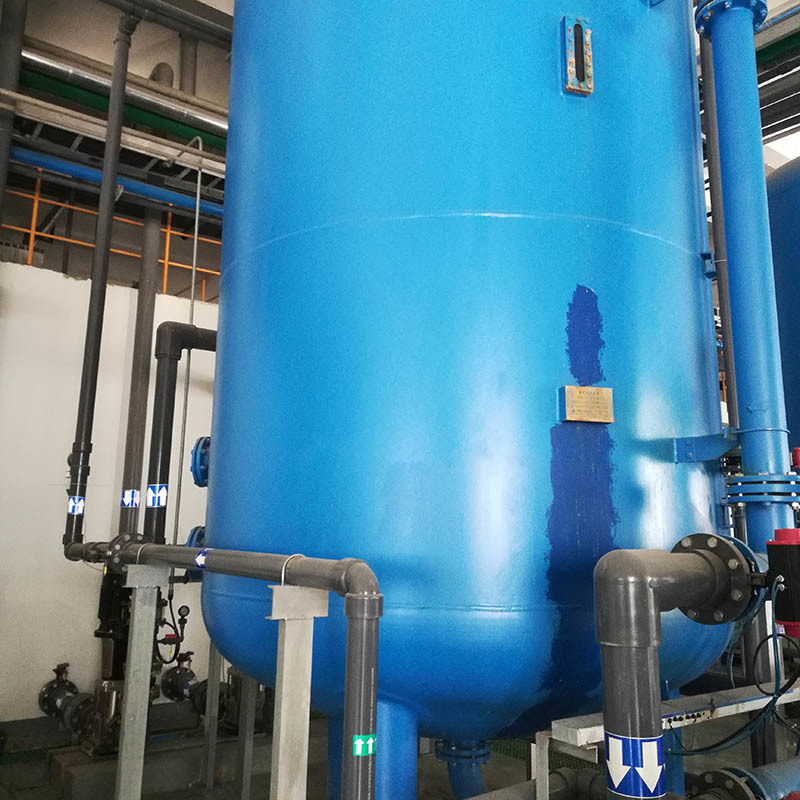 中天公司硫酸罐管道改造、活性炭過(guò)濾器罐更換