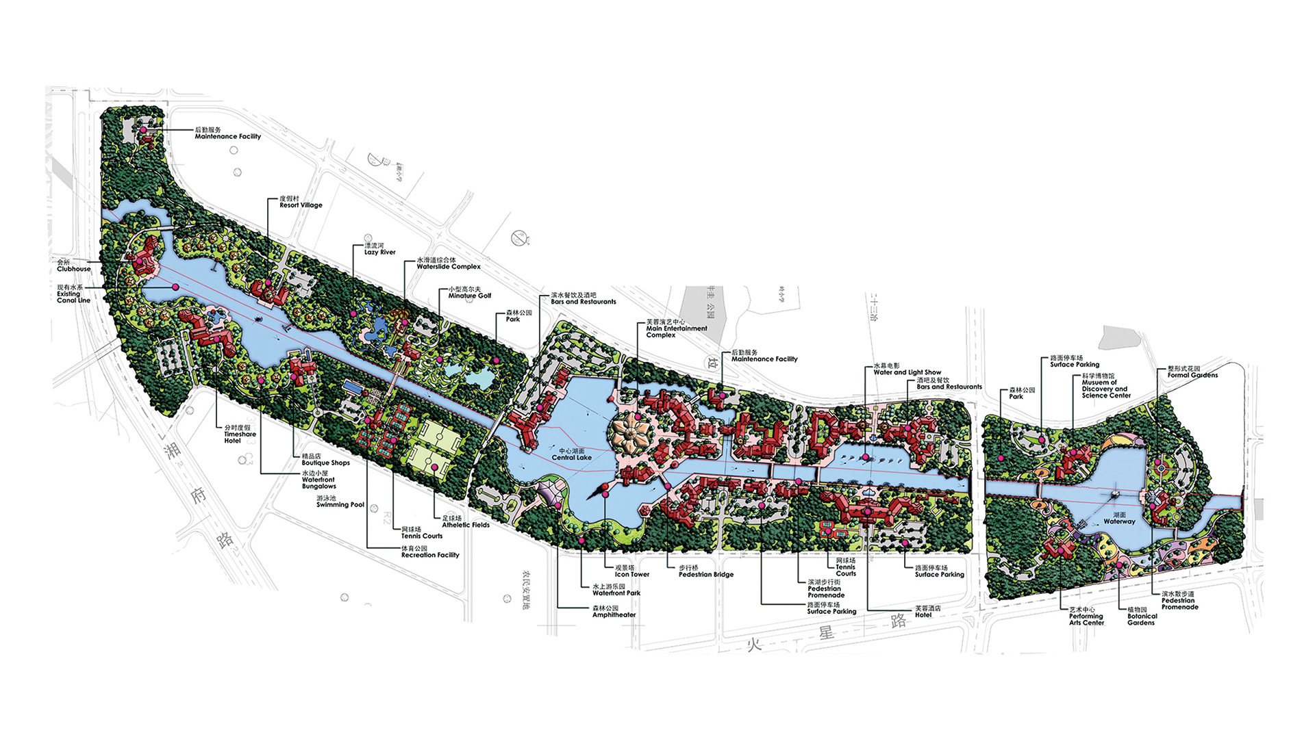 圭塘河整体规划