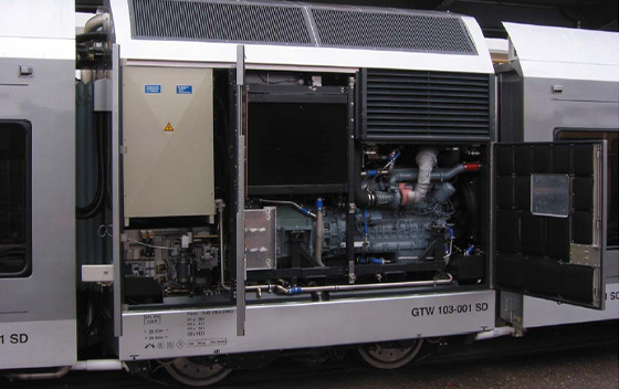 唐车：列车用机组64KW-12台