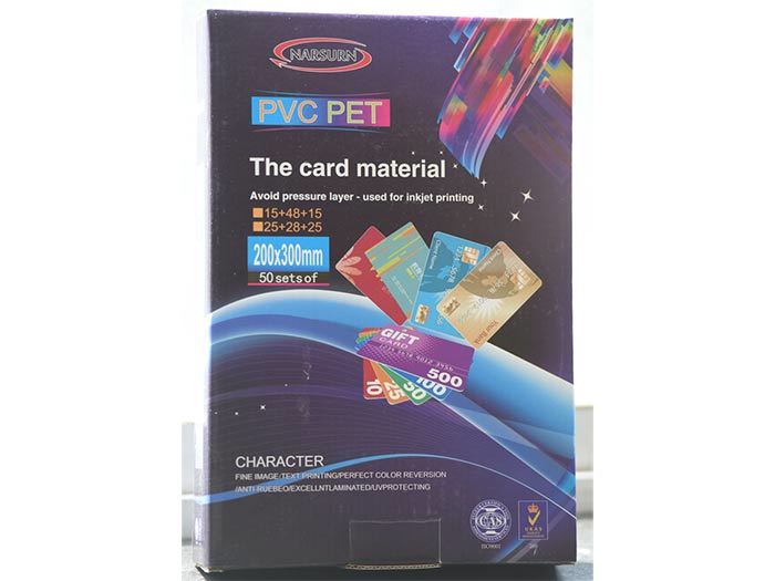 PVC core sheet for normal card