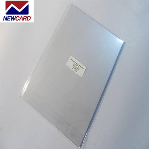 PVC inkjet printing sheet silver