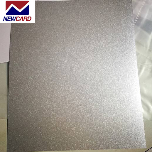 PVC inkjet printing sheet silver