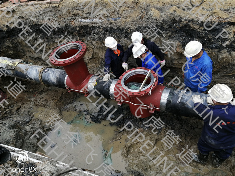 gas pipeline modification project