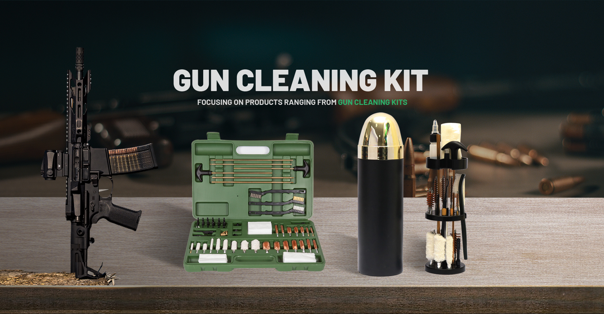 Gun cleaning kit