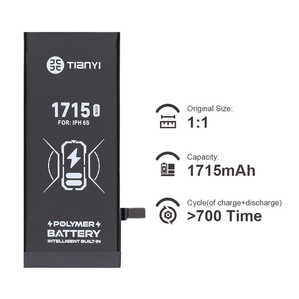 1715mAh  3.82V For Batch Buy Iphone 6S Original  Battery