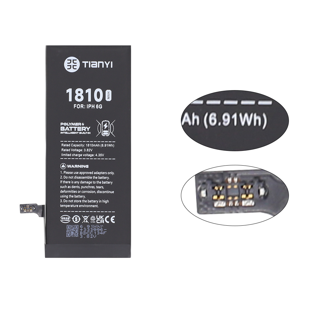 1810mah 3.82V Original Capacity For Change Battery For Iphone 6