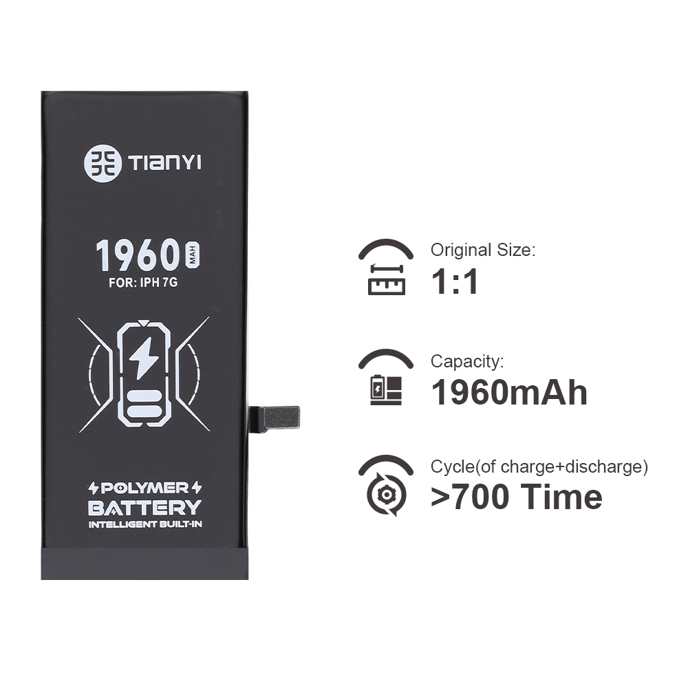 1960mAh 3.82V High Quality Mobile Phone Battery For Iphone7 Original Battery OEM