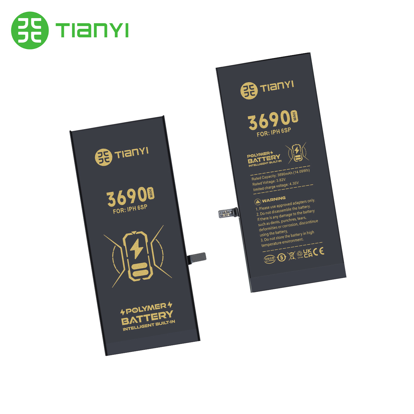 New Technology Cell Phone High Capacity 3690mAh Replacement Digital Battery For Iphone6s Plus