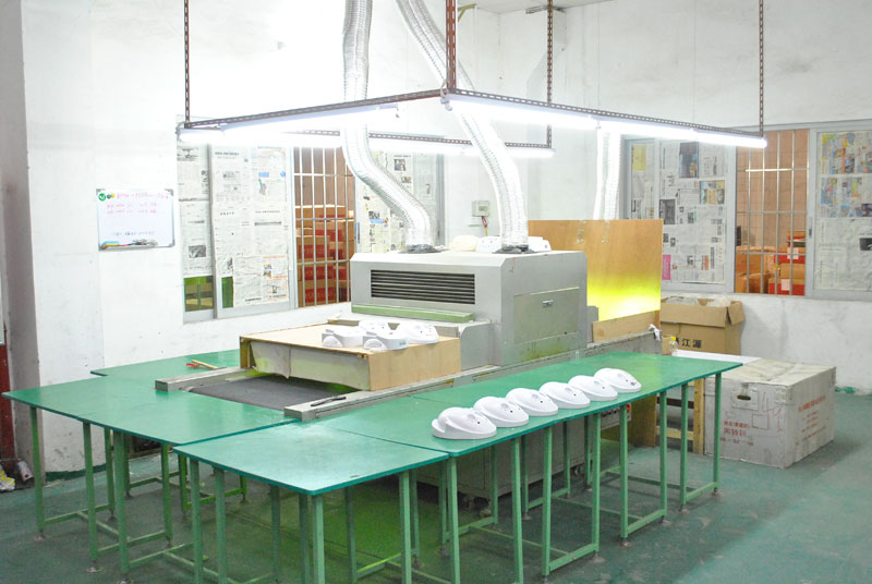 Screen printing room